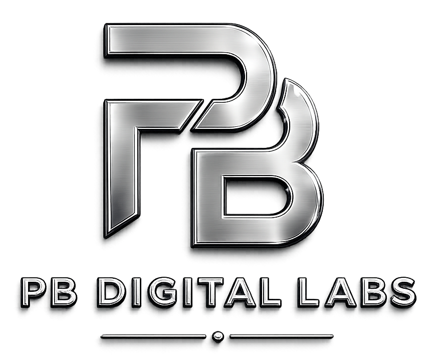 Pełne logo PB Digital Labs